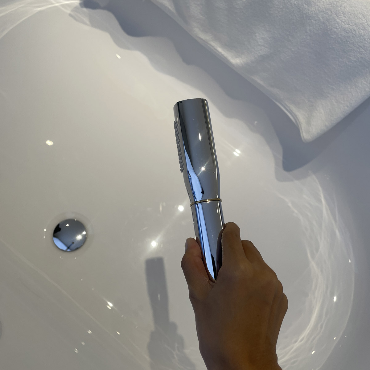 Vòi xả bồn tắm đặt sàn Grandera GROHE 23318IG0 - 11