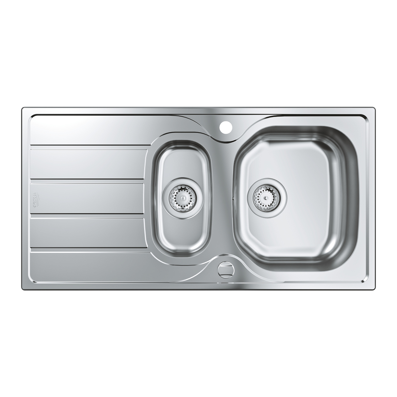 Chậu rửa chén 2 hộc cánh trái K200 GROHE 31564SD1 - 3
