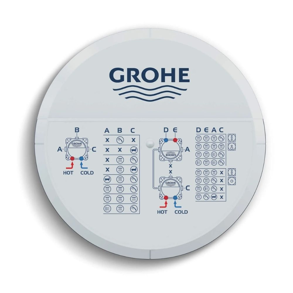 Hộp lắp đặt âm tường Rapido GROHE 35601000 - 10