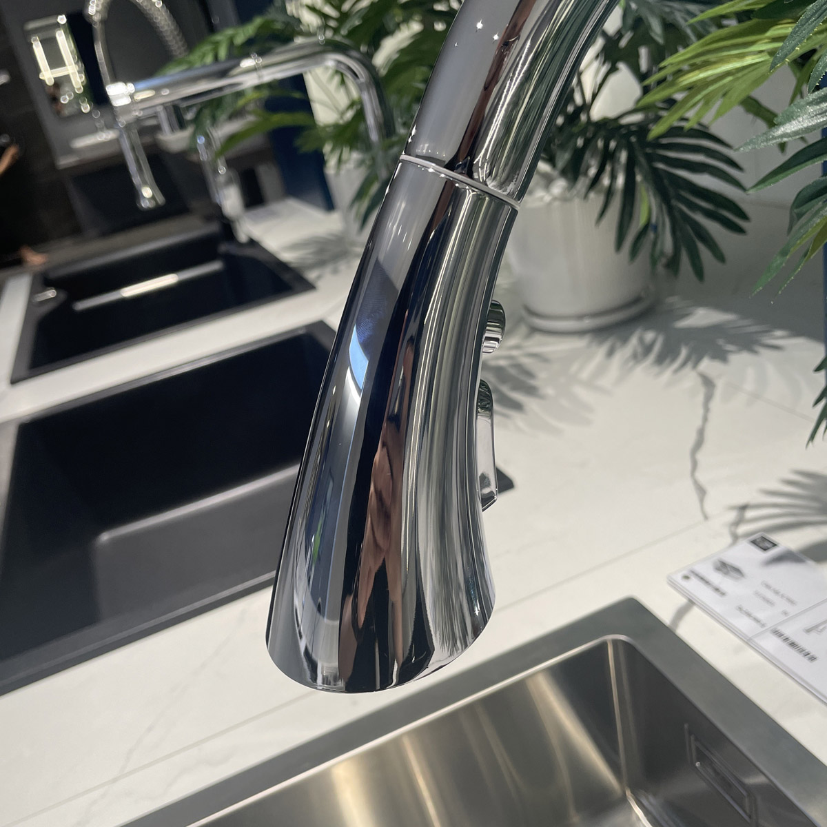 Vòi bếp cảm ứng dây rút nóng lạnh Zedra Touch GROHE 30219002 - 14