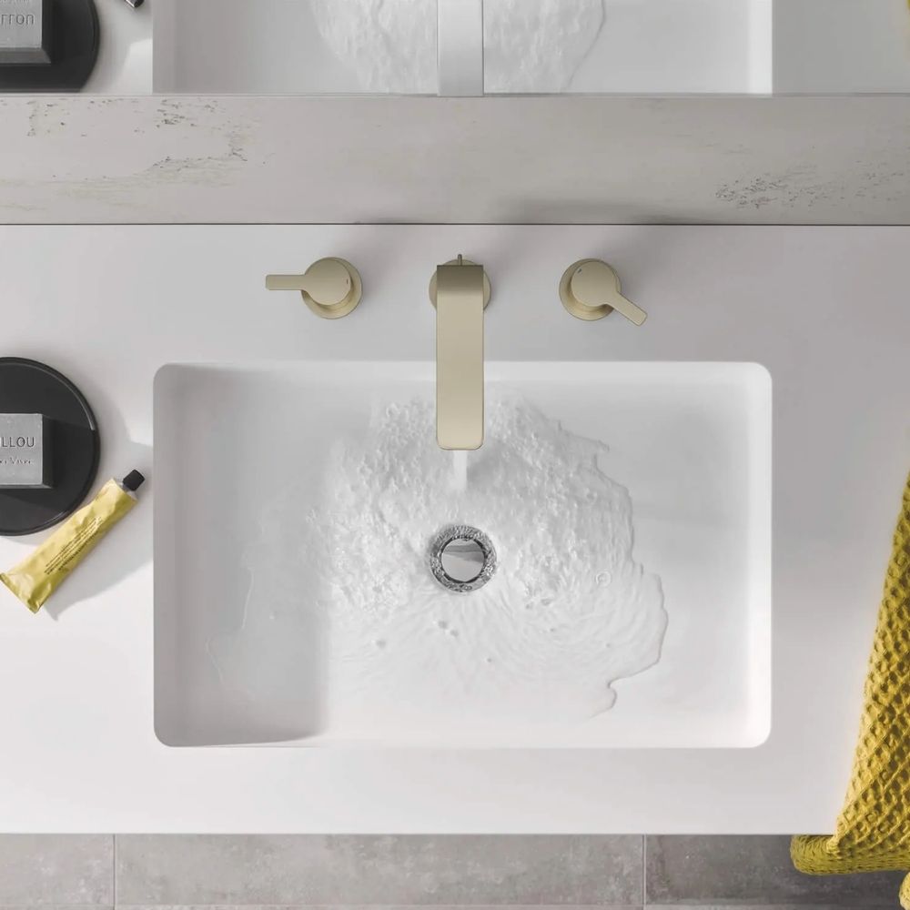 Vòi chậu nóng lạnh 3 lỗ Lineare M-size GROHE 20578ENA - 6