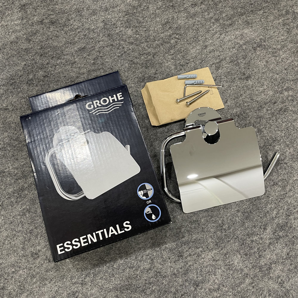 Lô giấy vệ sinh có nắp Essentials GROHE 40367001 - 13