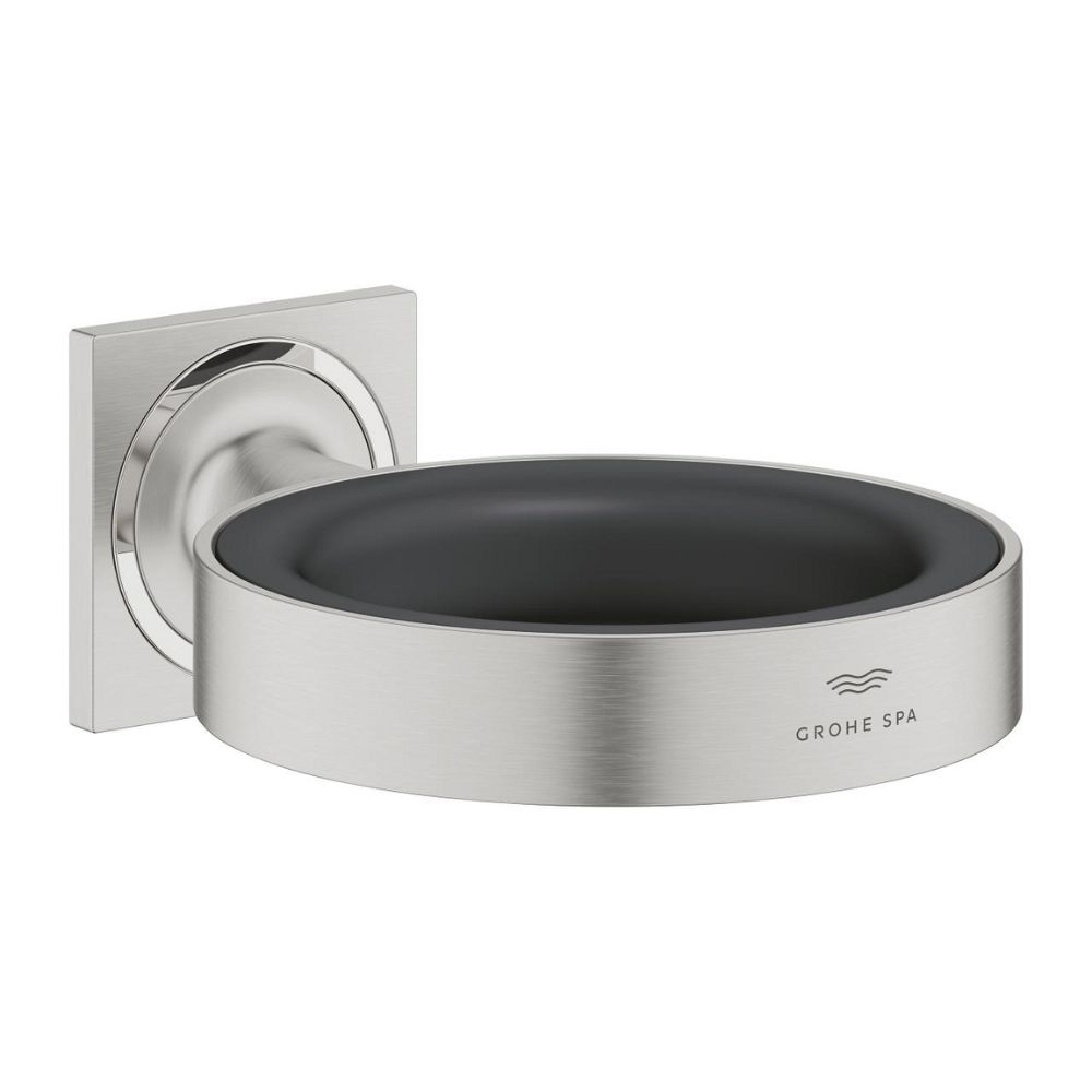 Giá đỡ ly thủy tinh hoặc dĩa và hộp xịt xà phòng Allure GROHE 40963001 - 10