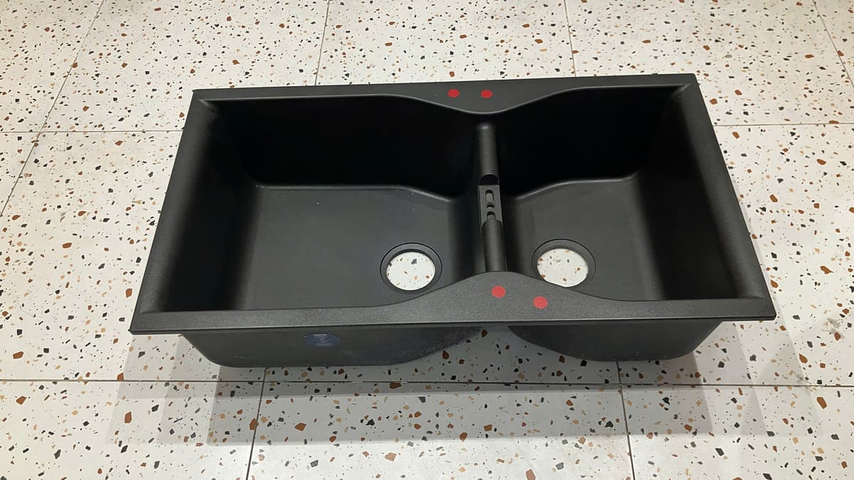 Chậu rửa chén 2 hộc Composite K700 GROHE 31658AP0 - 2