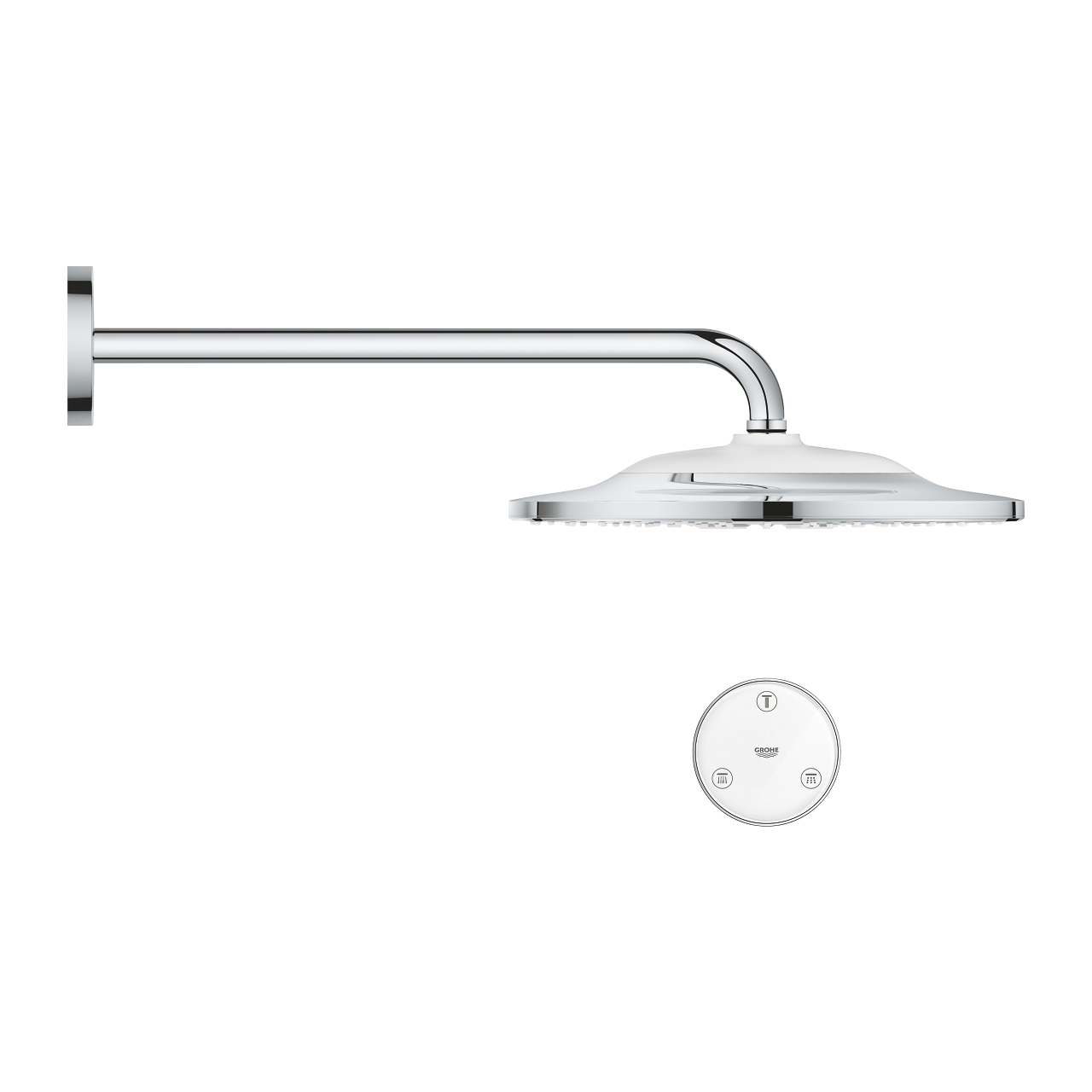 Bộ bát sen tắm gắn tường 2 chế độ kèm remote Rainshower SmartConnect 310 GROHE 26640000 - 5