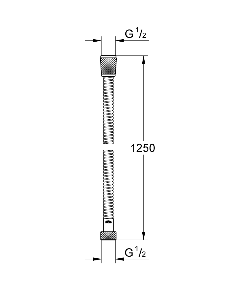 Dây sen 1200mm Relexaflex GROHE 28150000 - 2
