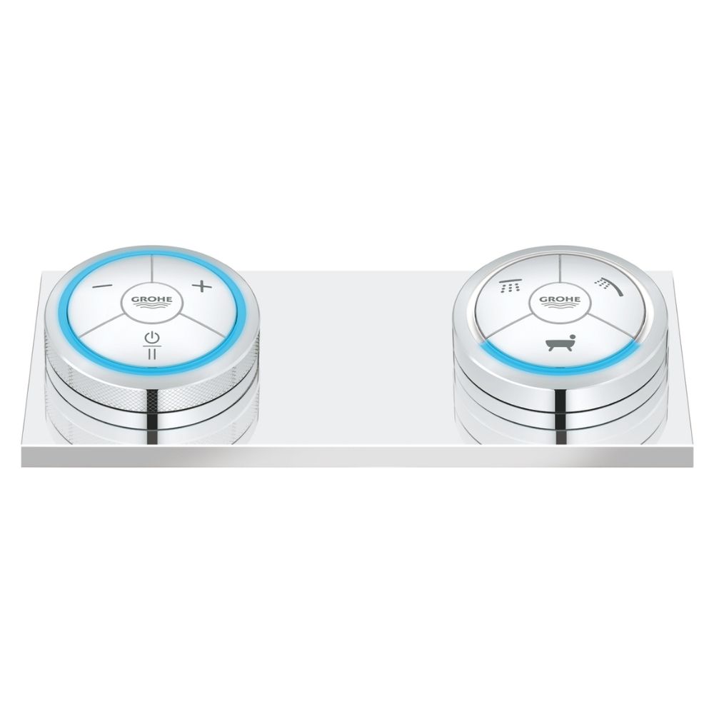 Tấm viền trang trí cho bộ điều khiển Allure F‑digital GROHE 40548000 - 4