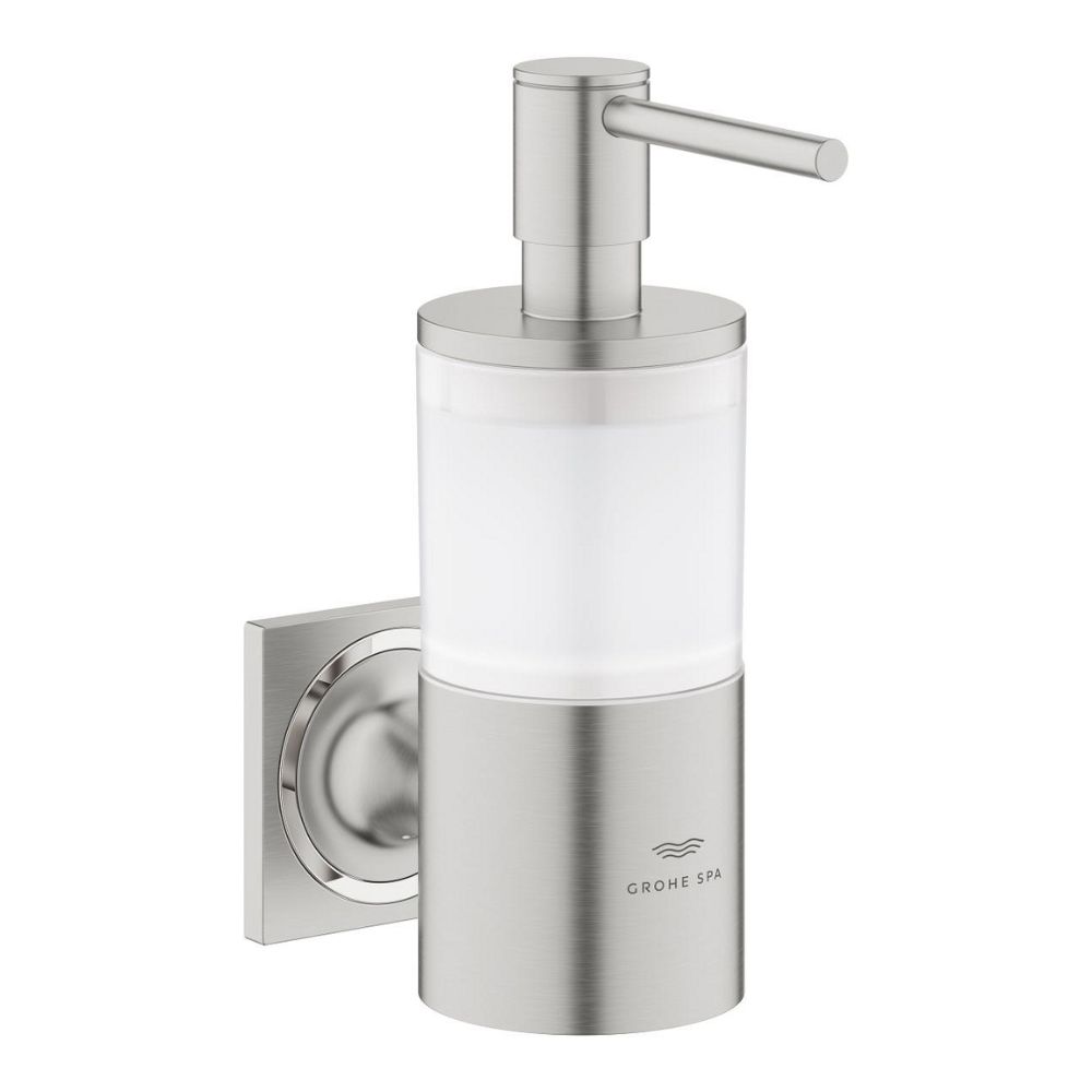 Giá đỡ ly thủy tinh hoặc dĩa và hộp xịt xà phòng Allure GROHE 40278001 - 11