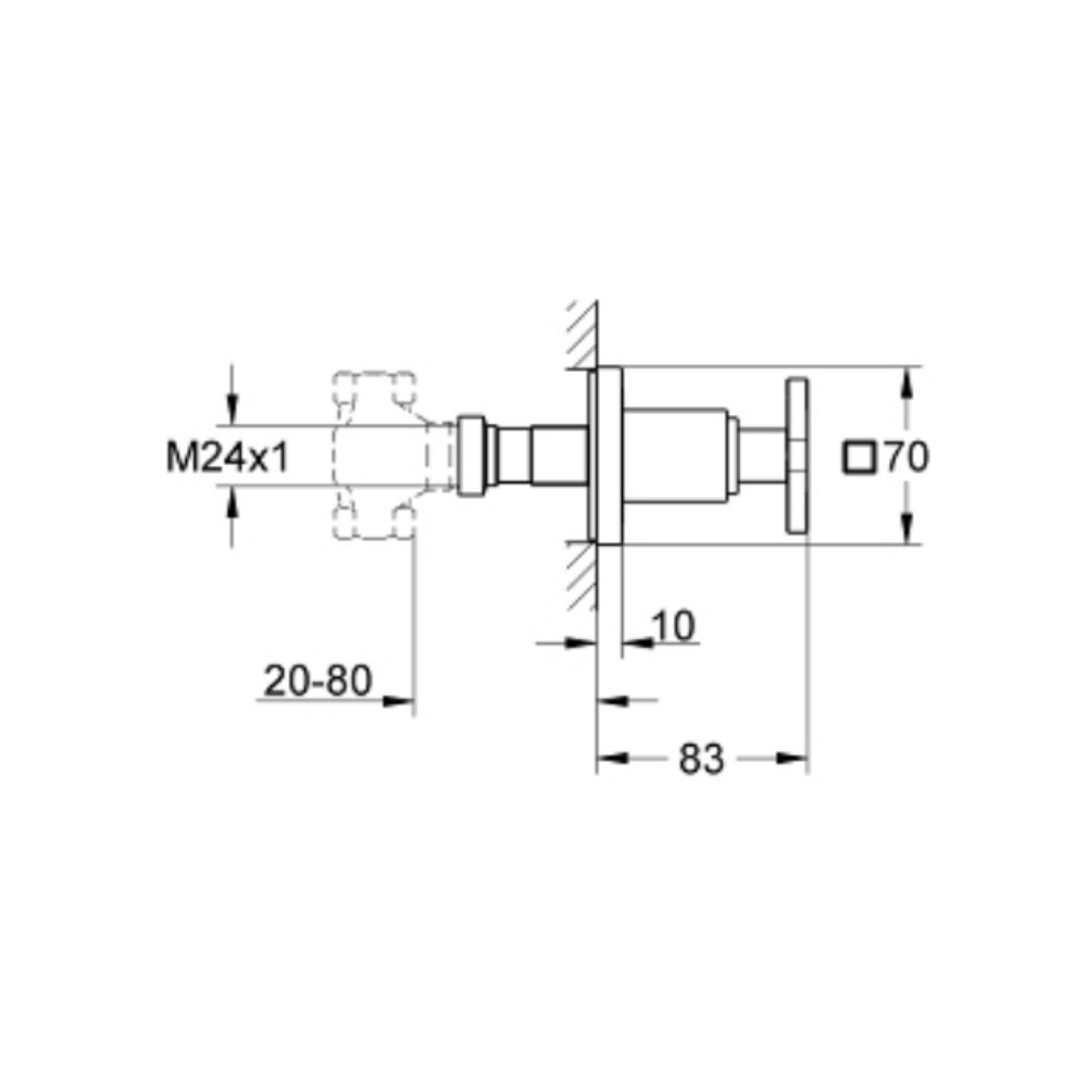 Van vặn Allure GROHE 19334000 - 2