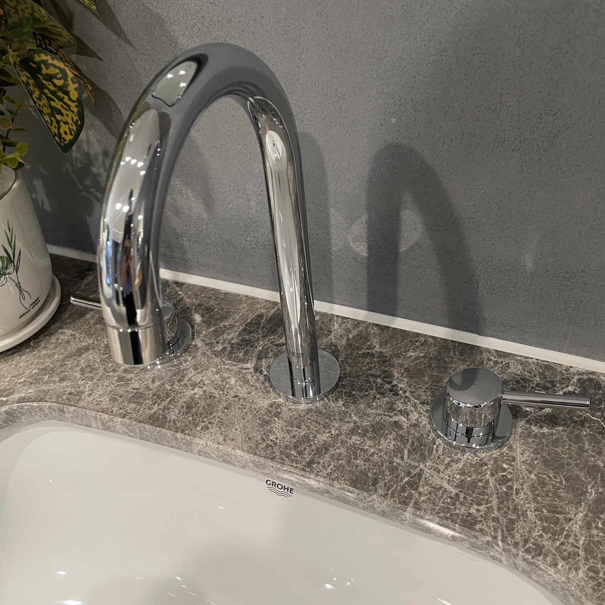 Vòi chậu nóng lạnh 3 lỗ Concetto GROHE 20216001 - 4