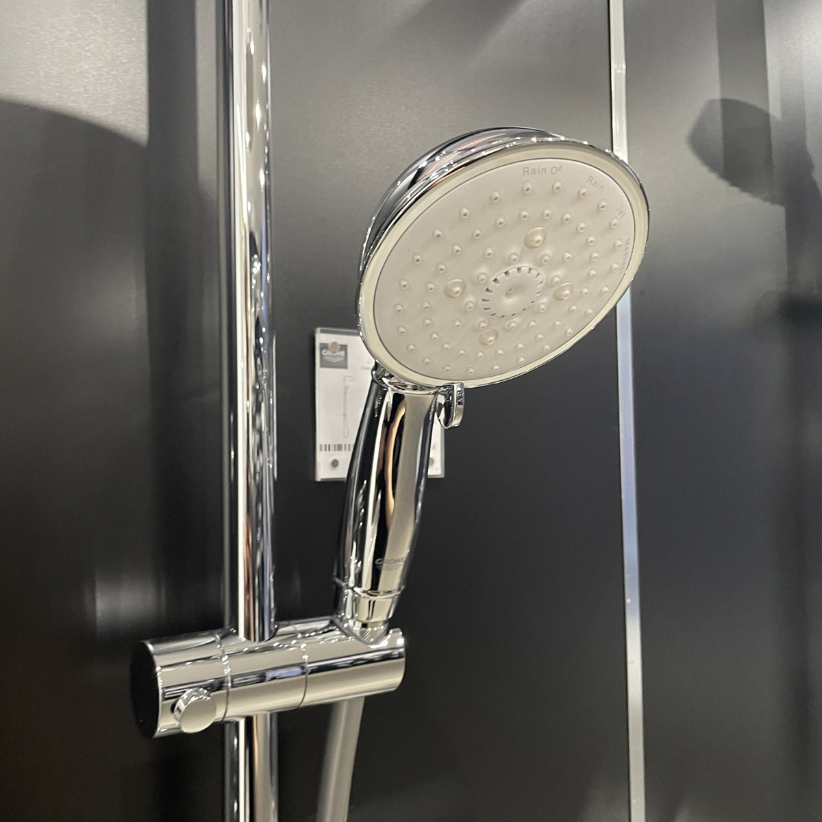 Thân sen cây tắm đứng Tempesta Rustic System 200 GROHE 26454001 - 11