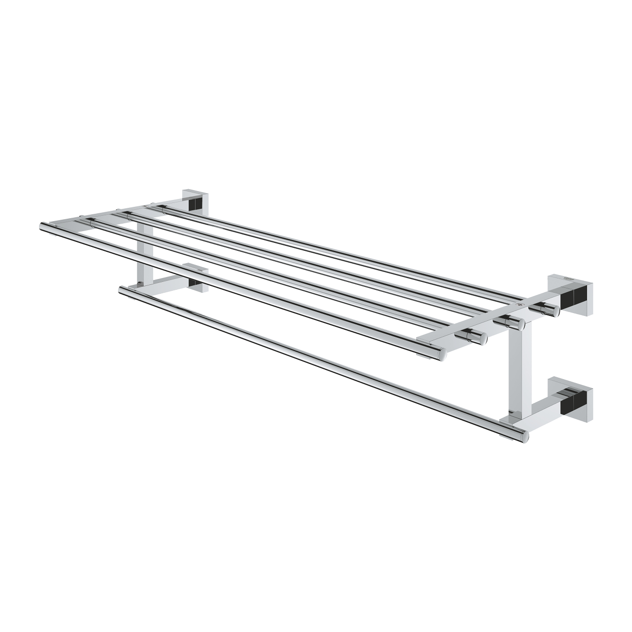 Thanh treo khăn 2 tầng Essentials Cube Multi 558mm Grohe 40512001 - 4