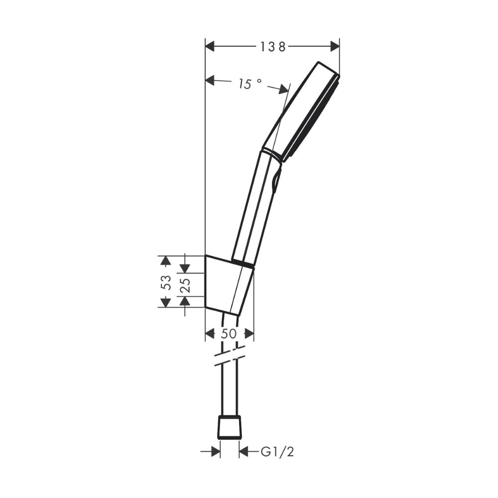 Tay sen tắm Hansgrohe 24303000 Pulsify Select S (3 chế độ) - 7