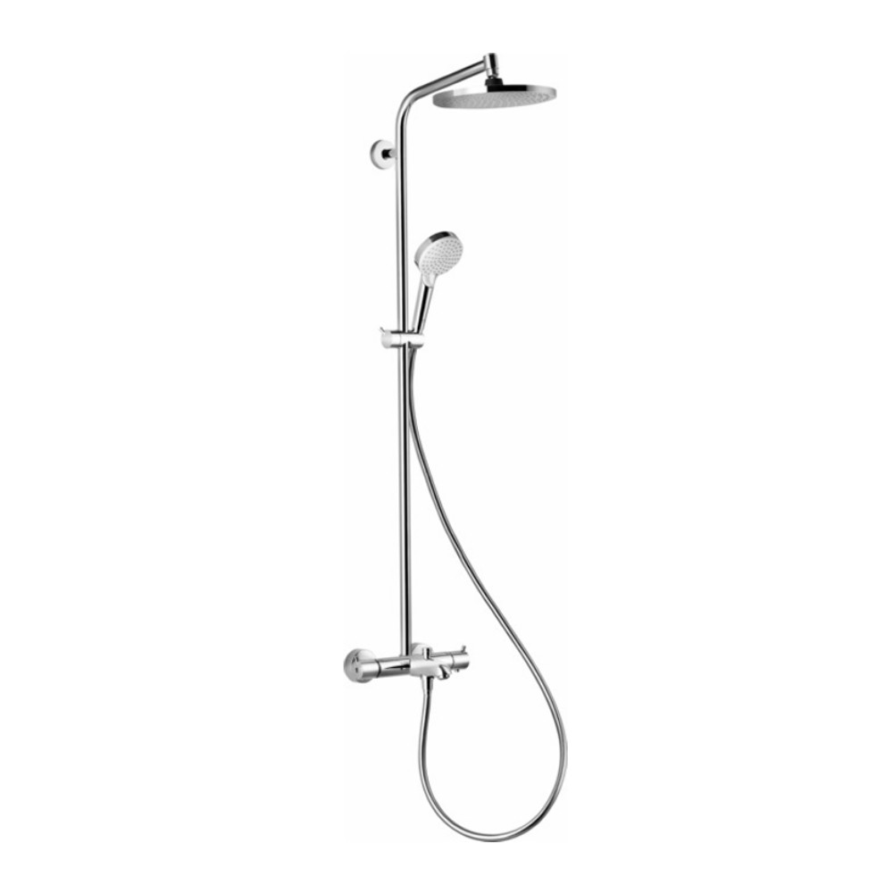Sen cây nhiệt độ Hansgrohe 26186000 HG Crometta S 240 1jet Eco (kèm vòi xả bồn)