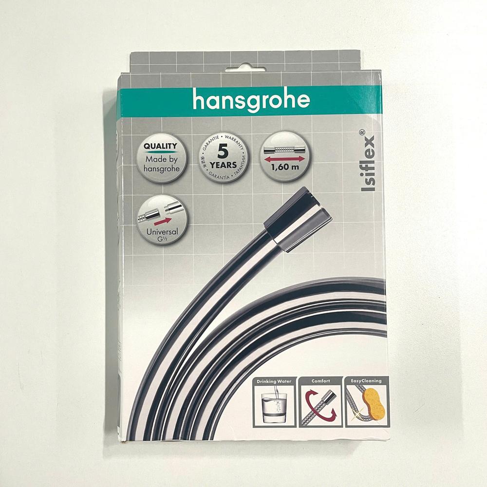 Dây sen Hansgrohe 28276000 HG Isiflex'B 1m6 - 2