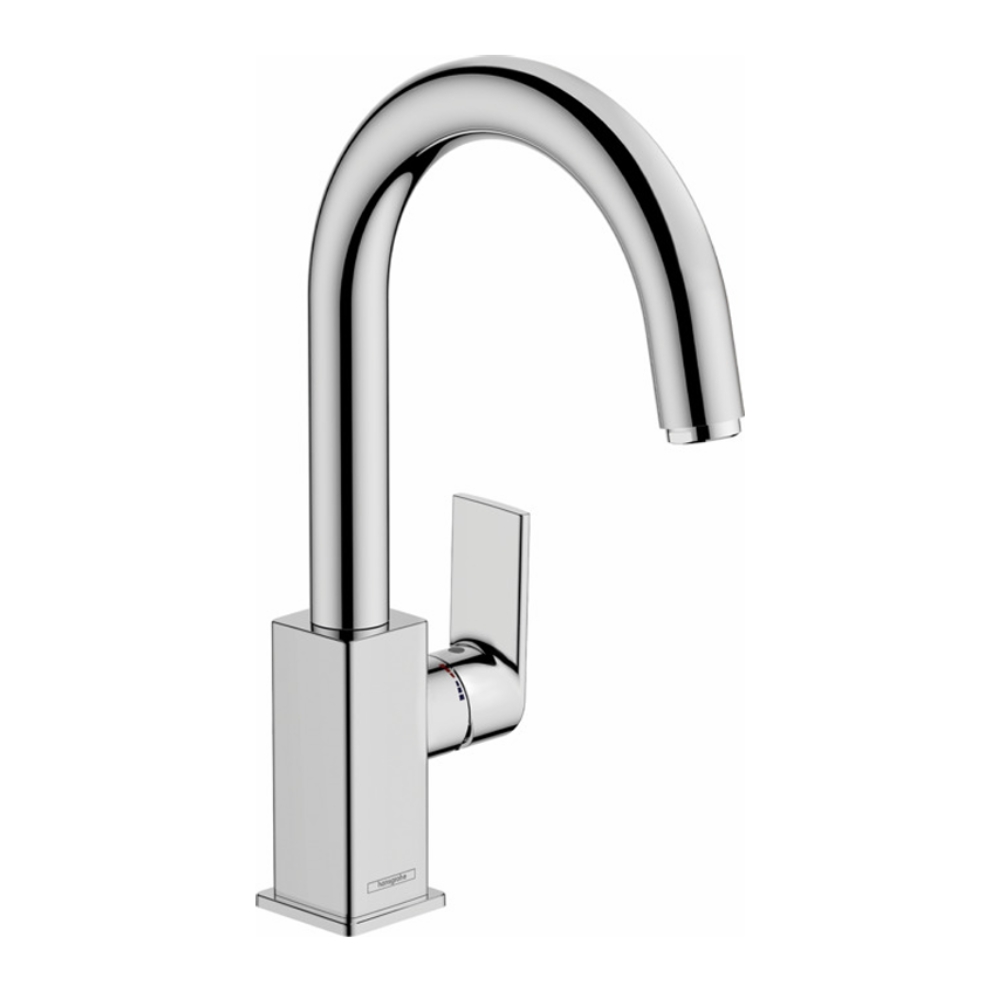 Vòi rửa chén nóng lạnh Hansgrohe 71564007 HG Vernis Shape 210