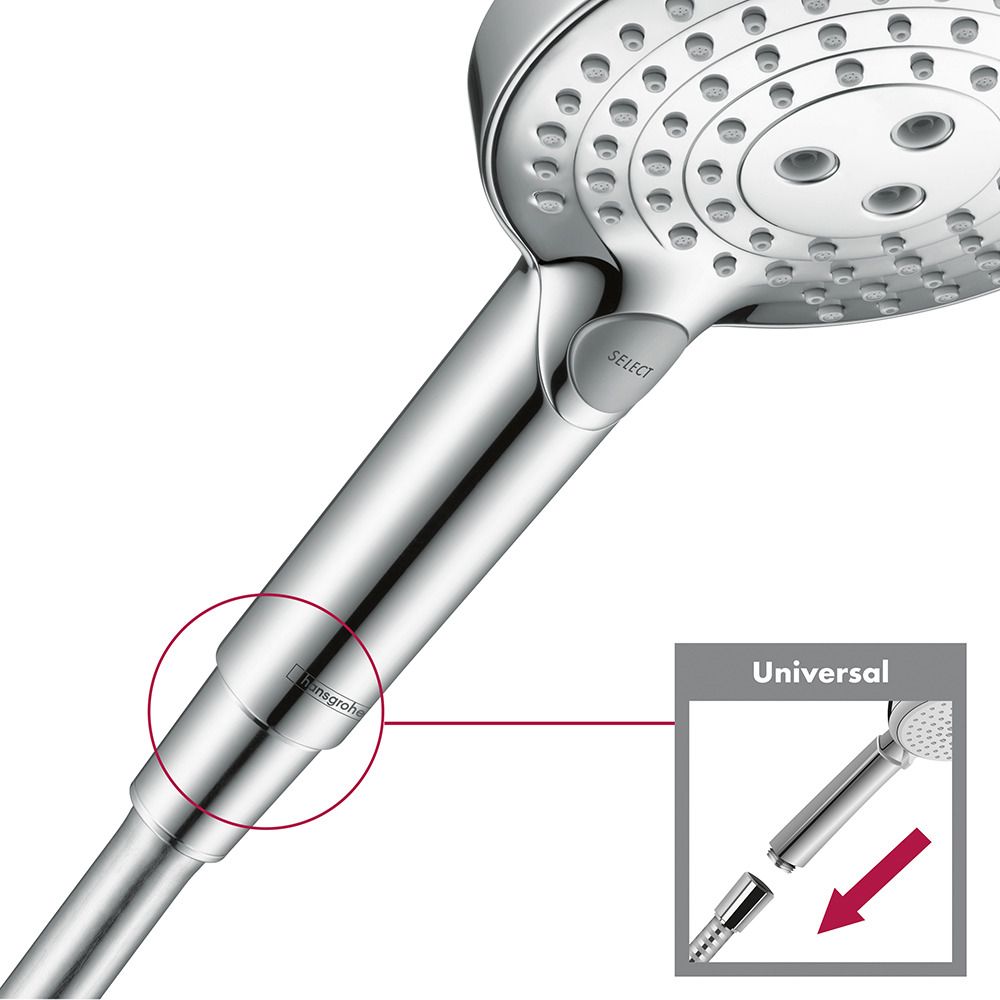 Tay sen tắm Hansgrohe 26014000 Raindance Select S (3 chế độ) - 5