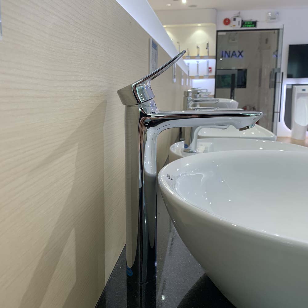Vòi chậu lavabo nóng lạnh INAX LFV-502SH (LFV502SH) - 9