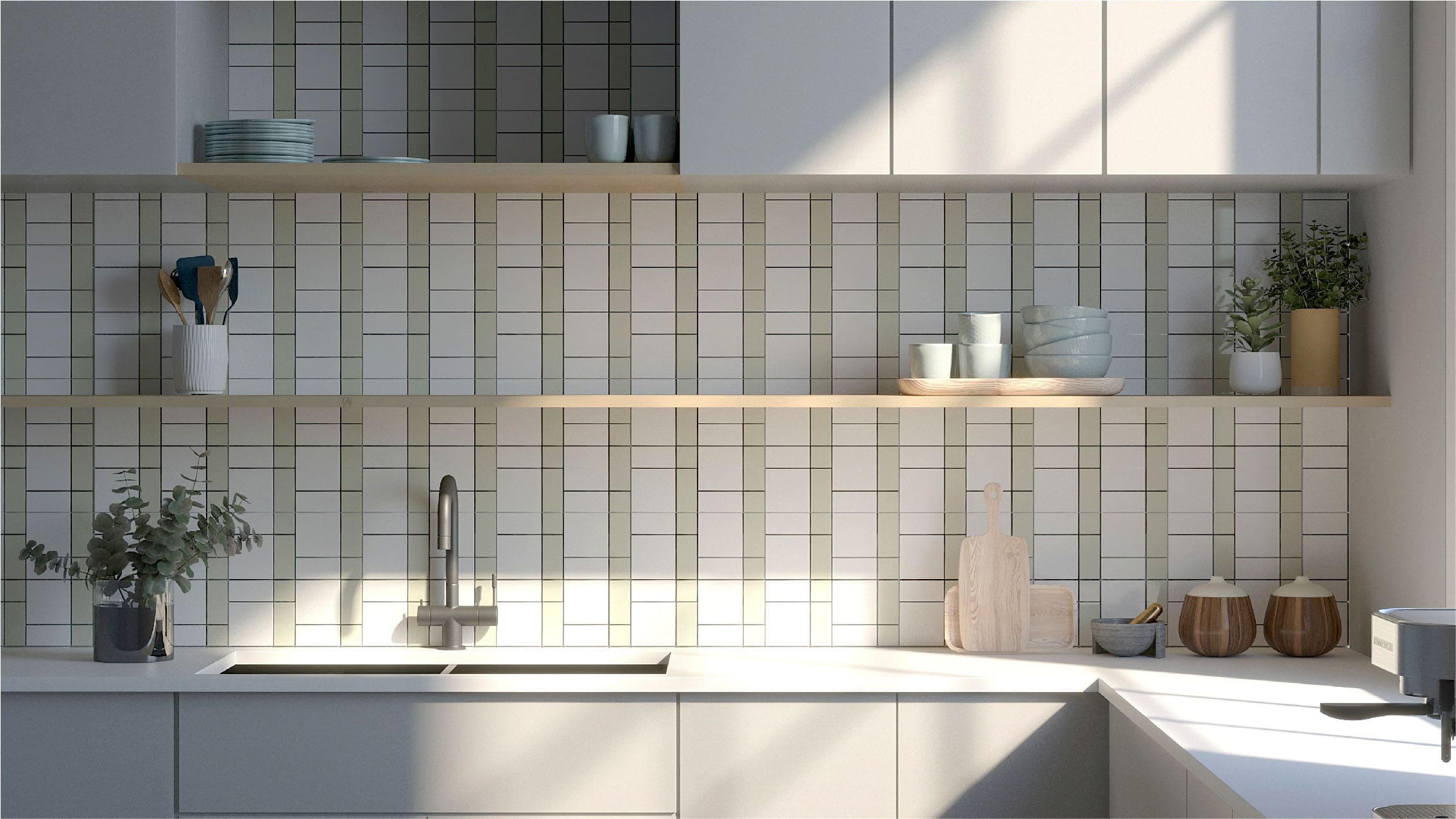 Gạch ốp tường LATTICE INAX-300/LTC - 5