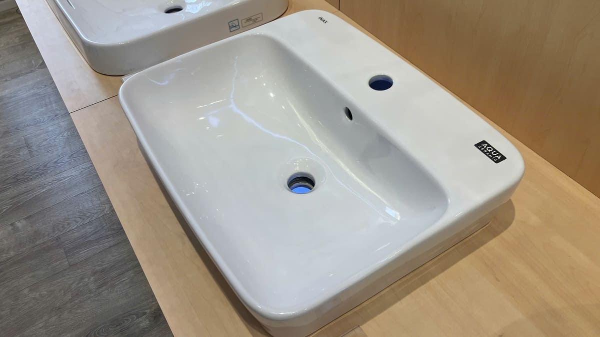 Chậu rửa lavabo đặt bàn INAX AL-286VFC (AL286VFC) - 5