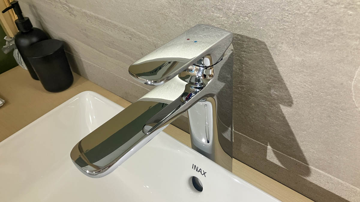 Vòi chậu lavabo nóng lạnh INAX LFV-632SH-2 (LFV632SH2) - 7