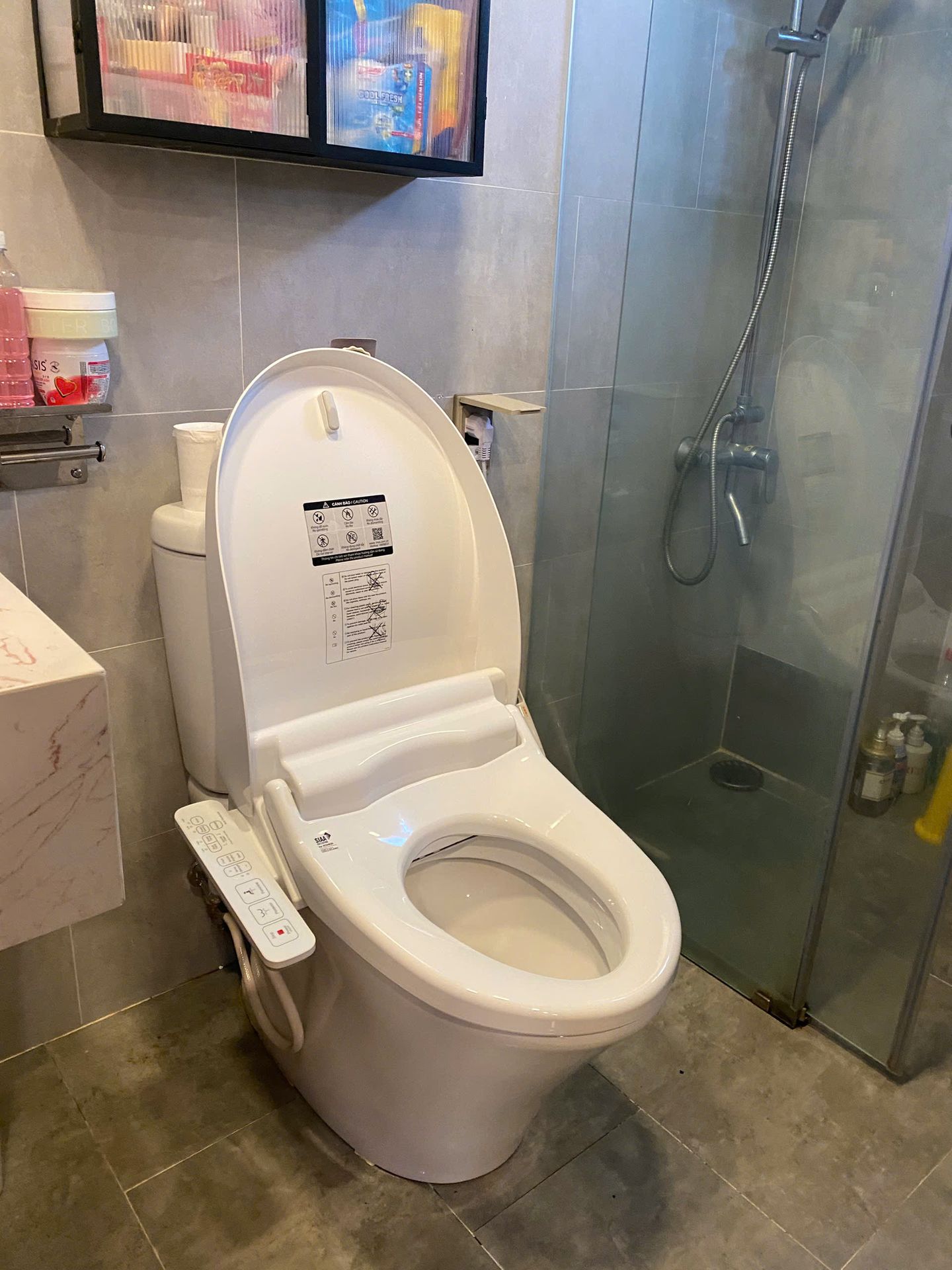 Nắp rửa điện tử thông minh INAX CW-H18VN (CWH18VN) - 20