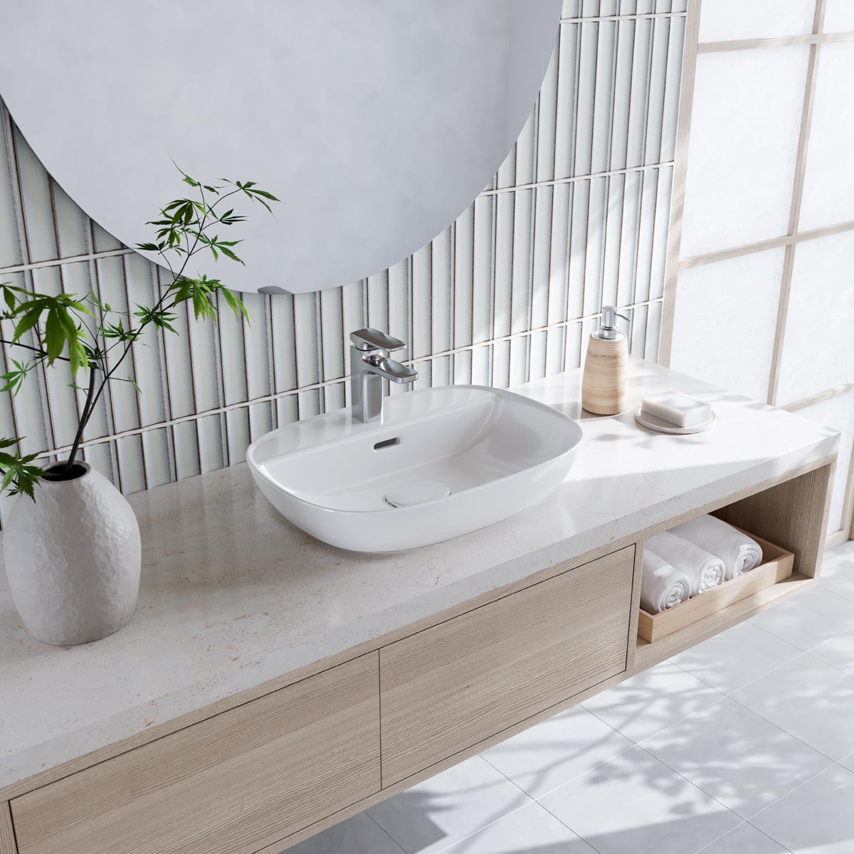 Chậu rửa lavabo đặt bàn INAX AL-692V (AL692V) - 4
