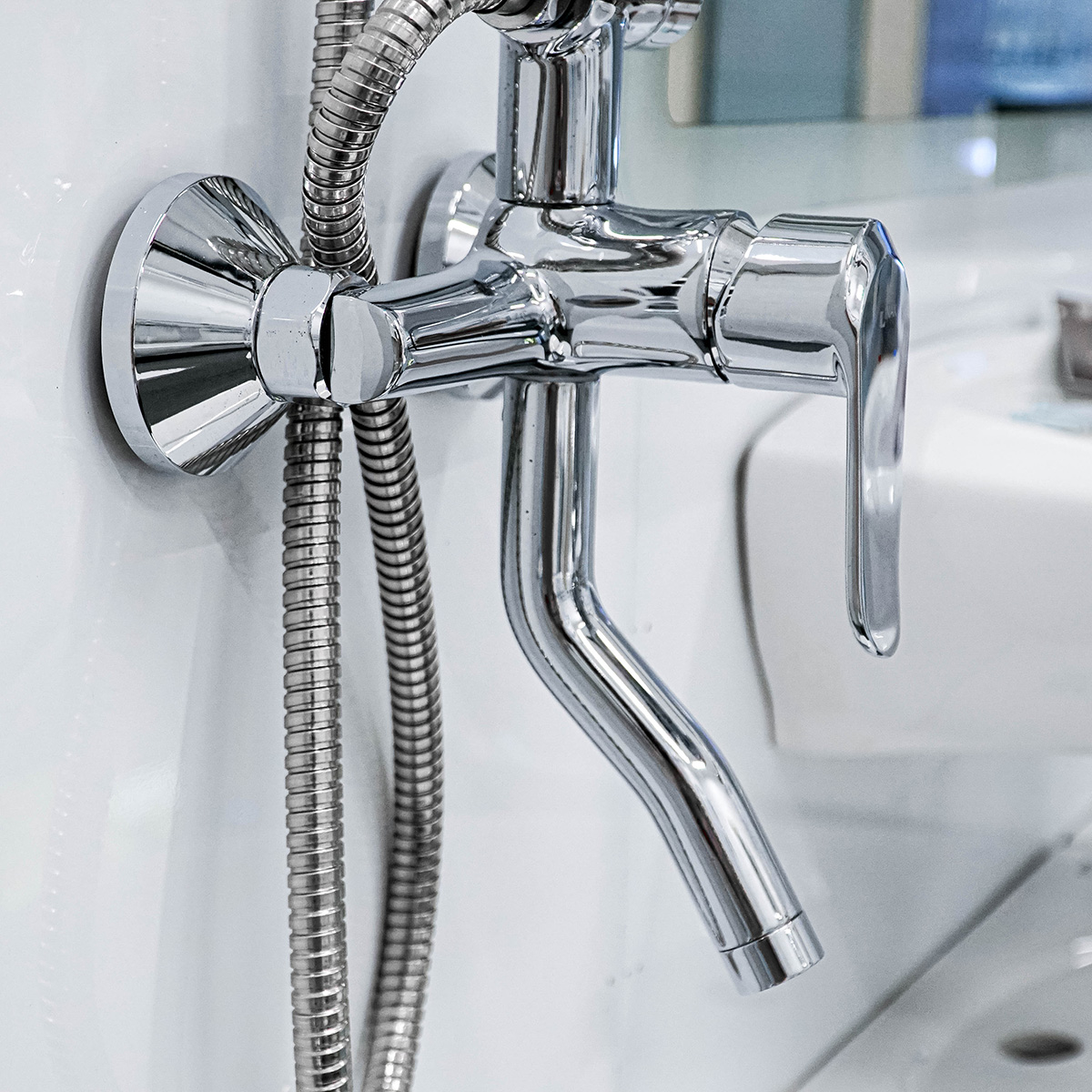 Bộ sen tắm cây đứng nóng lạnh INAX BFV-2015S (BFV2015S) - 9