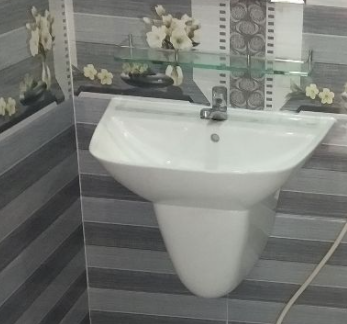 Chậu rửa lavabo treo tường INAX L-297V (L297V) (L-297VFC) - 15