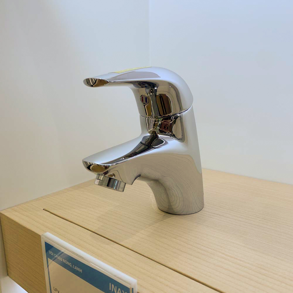 Vòi chậu lavabo nóng lạnh INAX LFV-3002S (LFV3002S) - 3