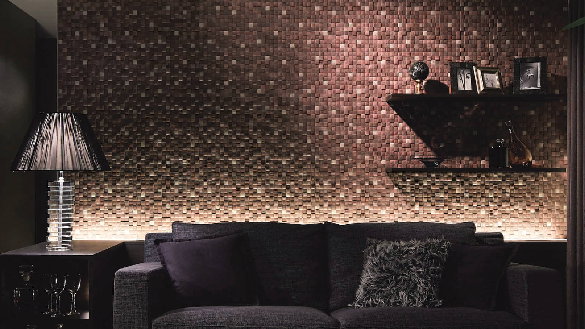 Gạch nội thất ECOCARAT PLUS LUXURY MOSAIC INAX ECP-25NET/LUX - 3