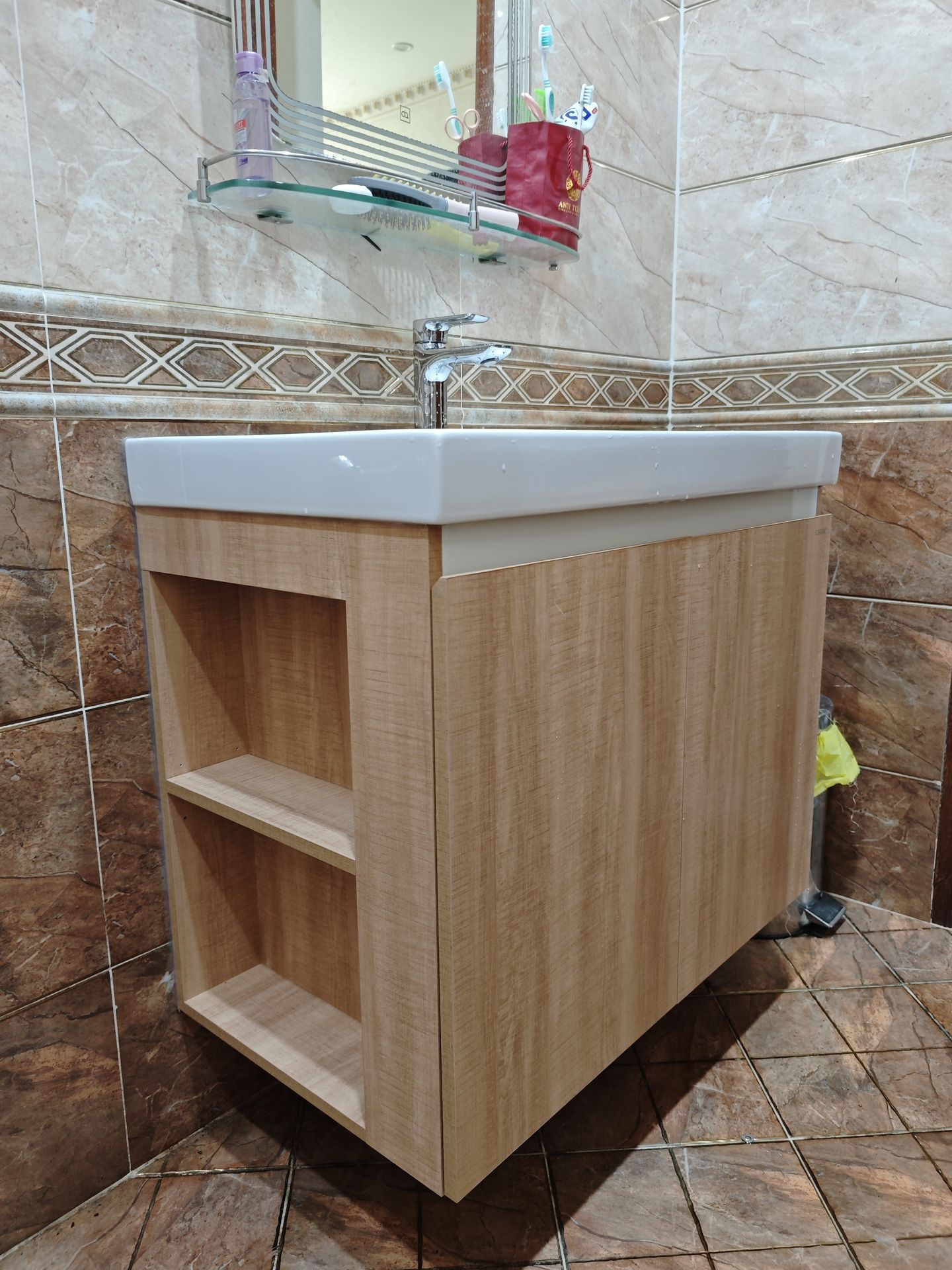 Vòi chậu lavabo nóng lạnh INAX LFV-612S (LFV612S) - 19