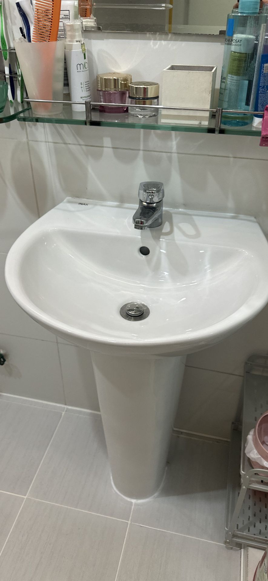 Chân chậu lavabo dài INAX L-288VD (L288VD) - 8