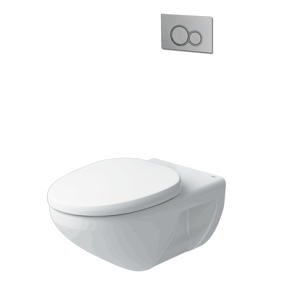 Bồn cầu treo tường INAX AC-23PVN (AC23PVN) nắp đóng êm