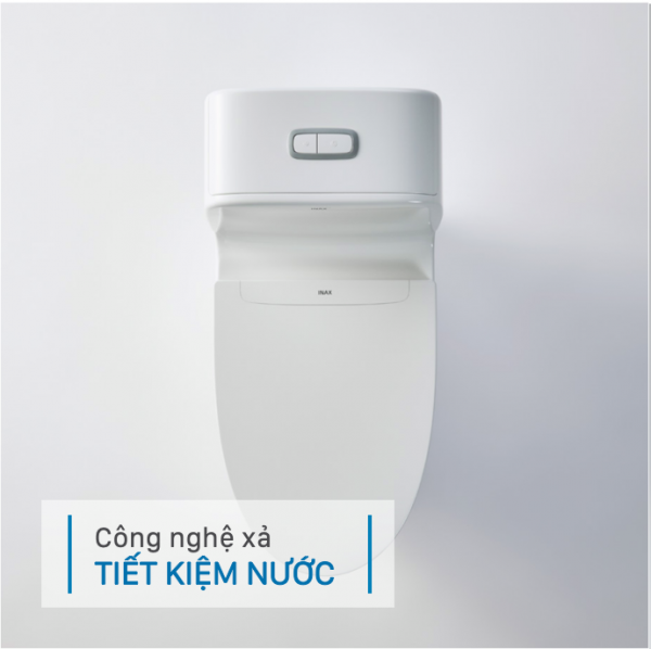 Bồn cầu 2 khối INAX AC-832VN (AC832VN) nắp đóng êm - 8