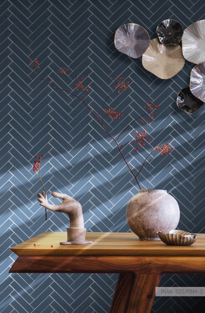 Gạch ốp tường FISHBONE MOSAIC INAX-325/FBM - 6
