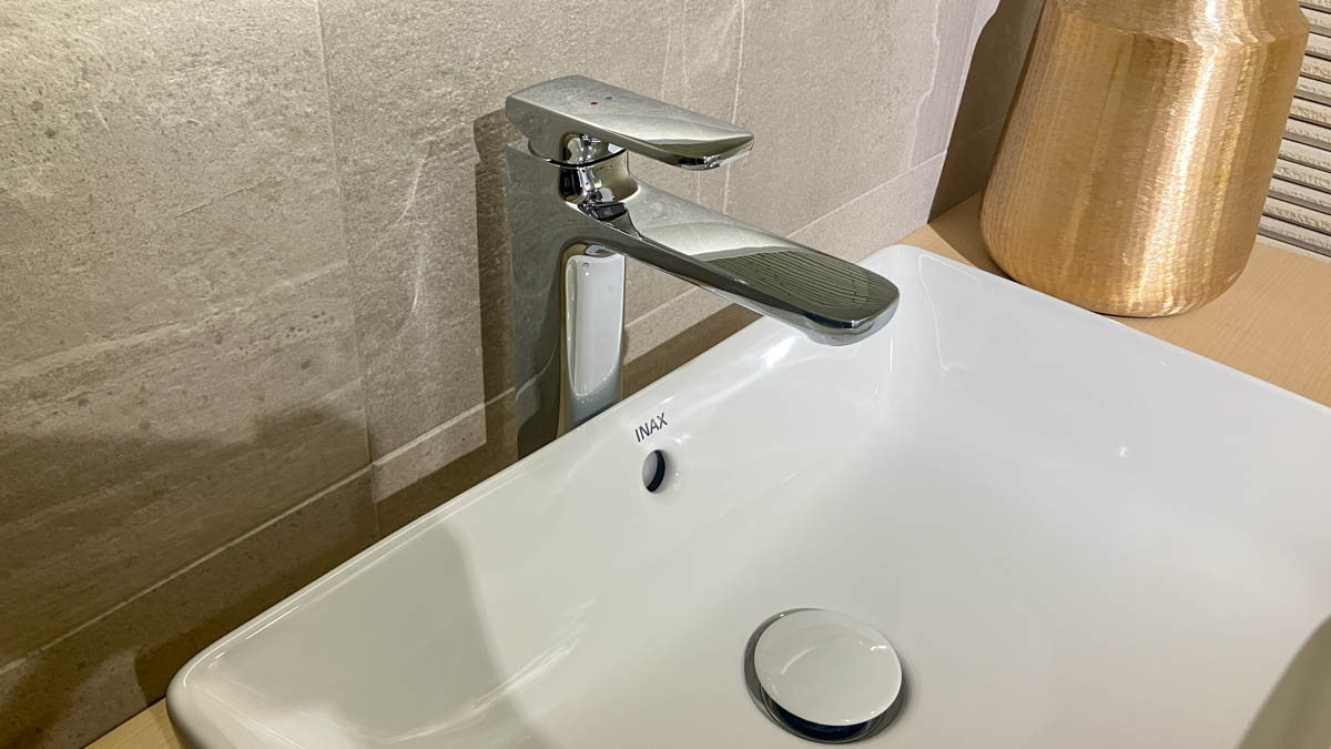 Vòi chậu lavabo nóng lạnh INAX LFV-632SH-2 (LFV632SH2) - 3