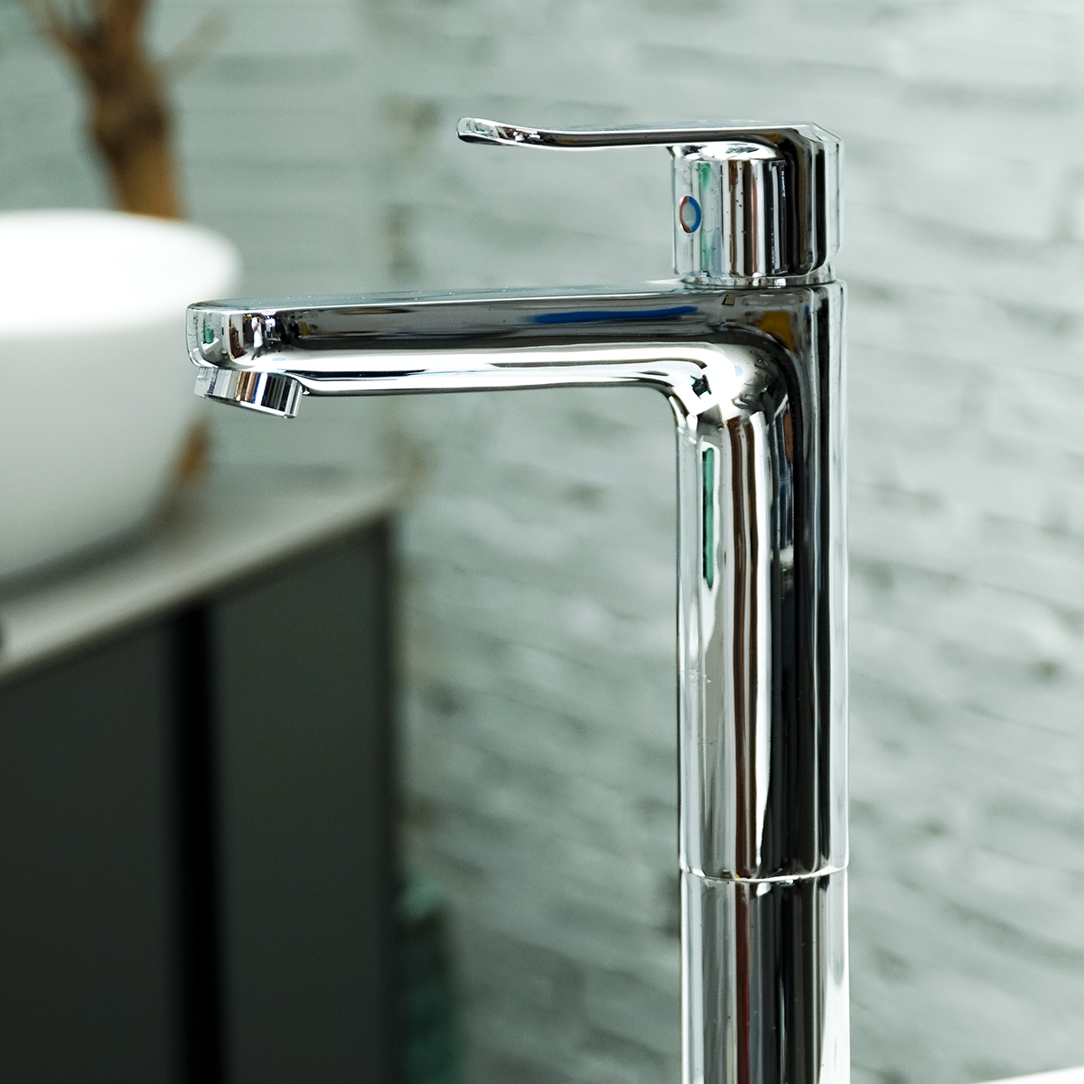 Vòi chậu lavabo nóng lạnh INAX LFV-2012SH (LFV2012SH) - 9