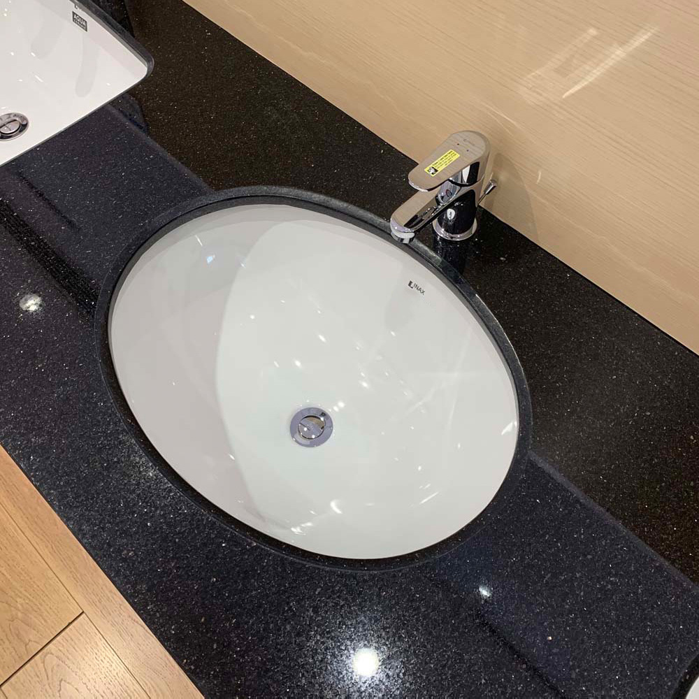 Chậu rửa mặt lavabo âm bàn INAX L-2293V/BW1 - 2