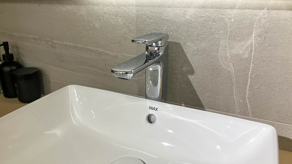 Vòi chậu lavabo nóng lạnh INAX LFV-632SH-2 (LFV632SH2) - 4