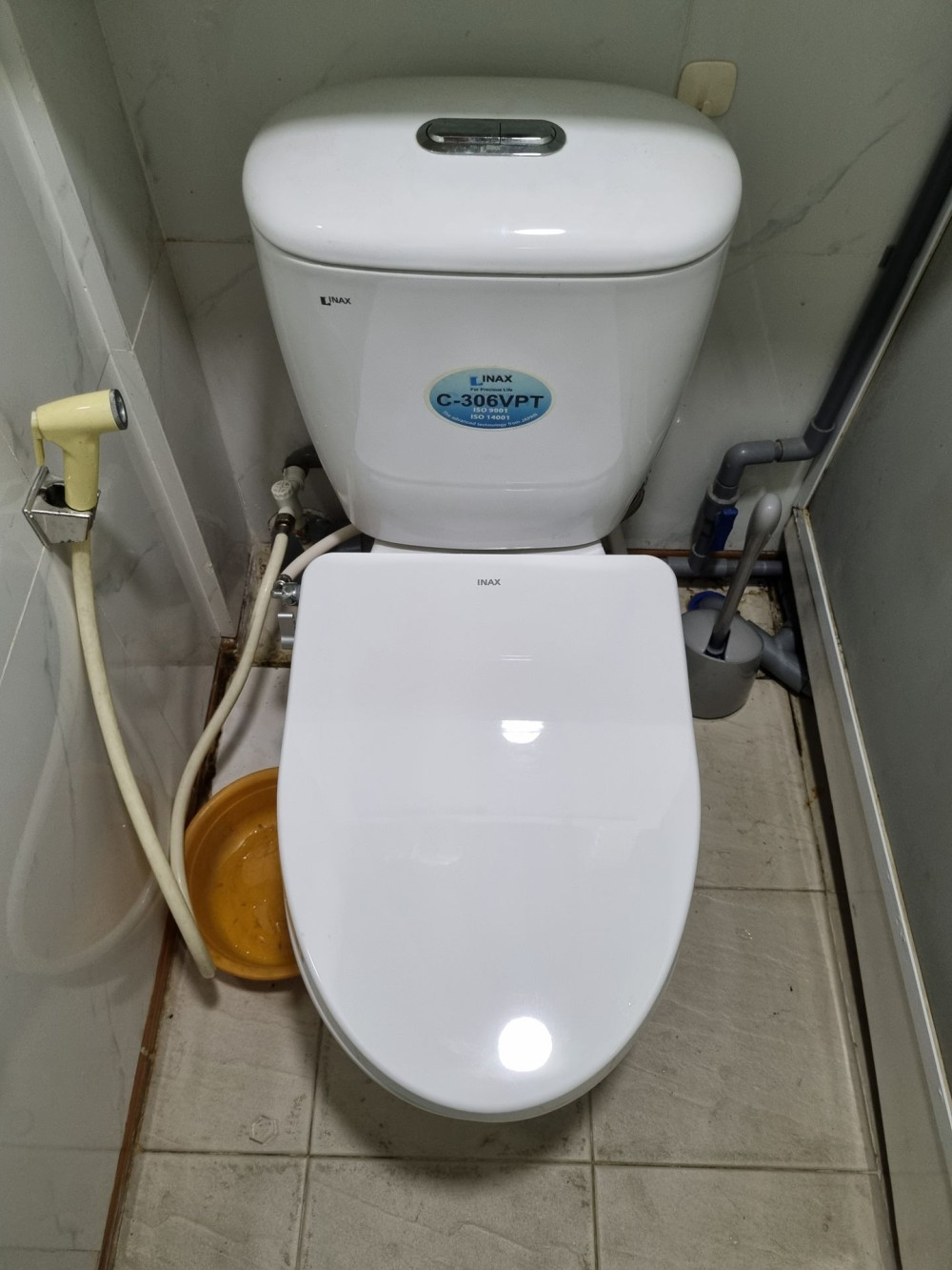Nắp rửa cơ INAX CW-S15VN (CWS15VN) - 10