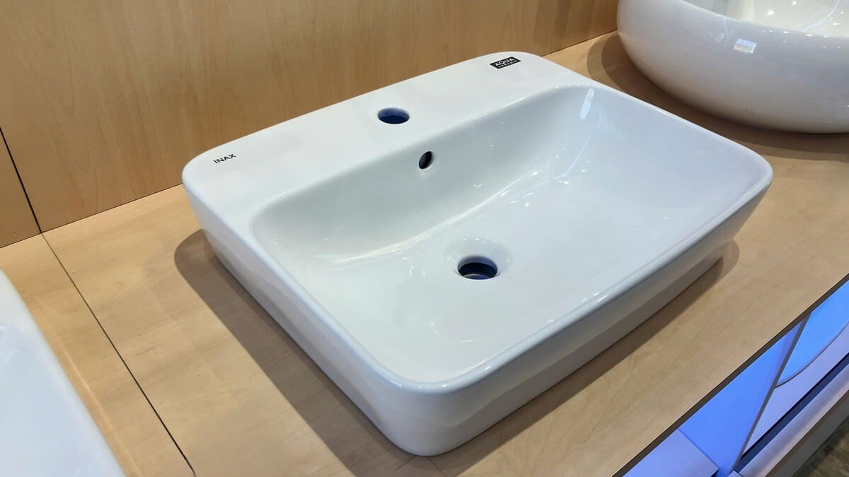 Chậu rửa lavabo đặt bàn INAX AL-286VFC (AL286VFC) - 3