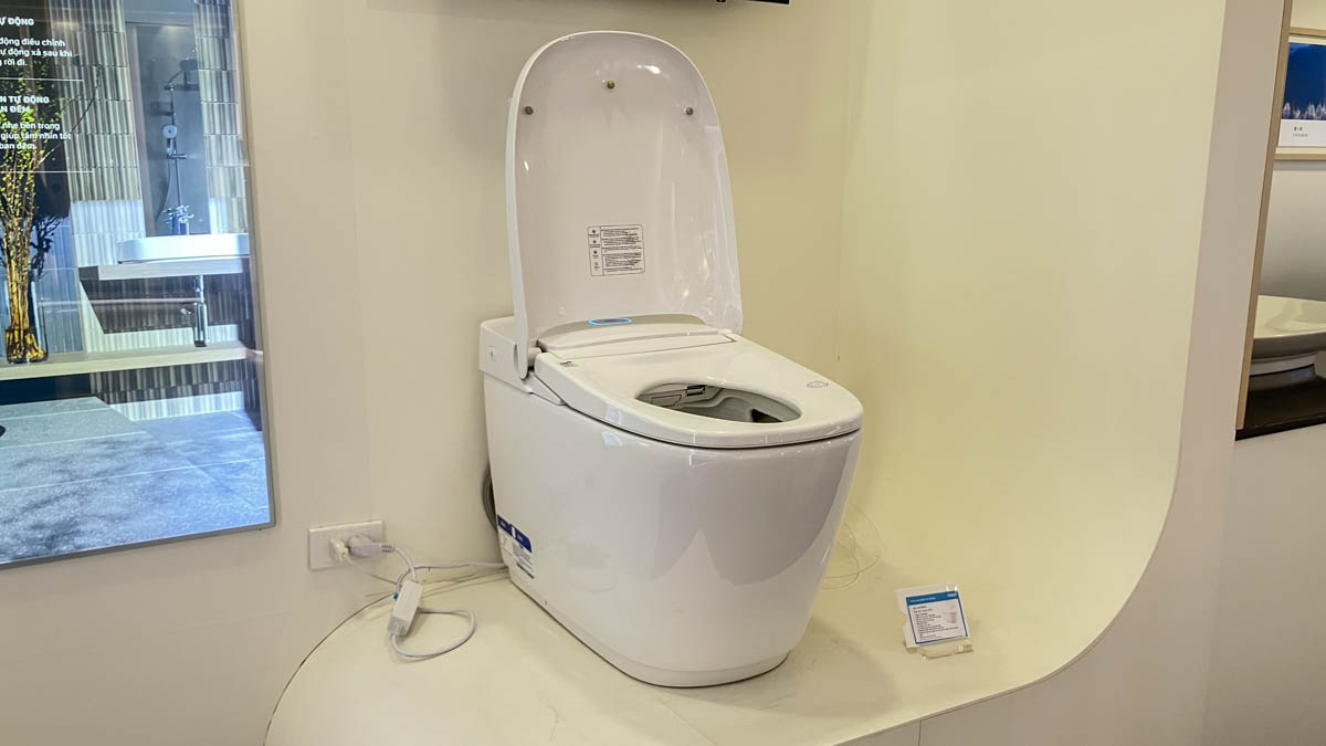 Bồn cầu điện tử Saras Auto Open INAX AC-819VN (AC819VN) - 7