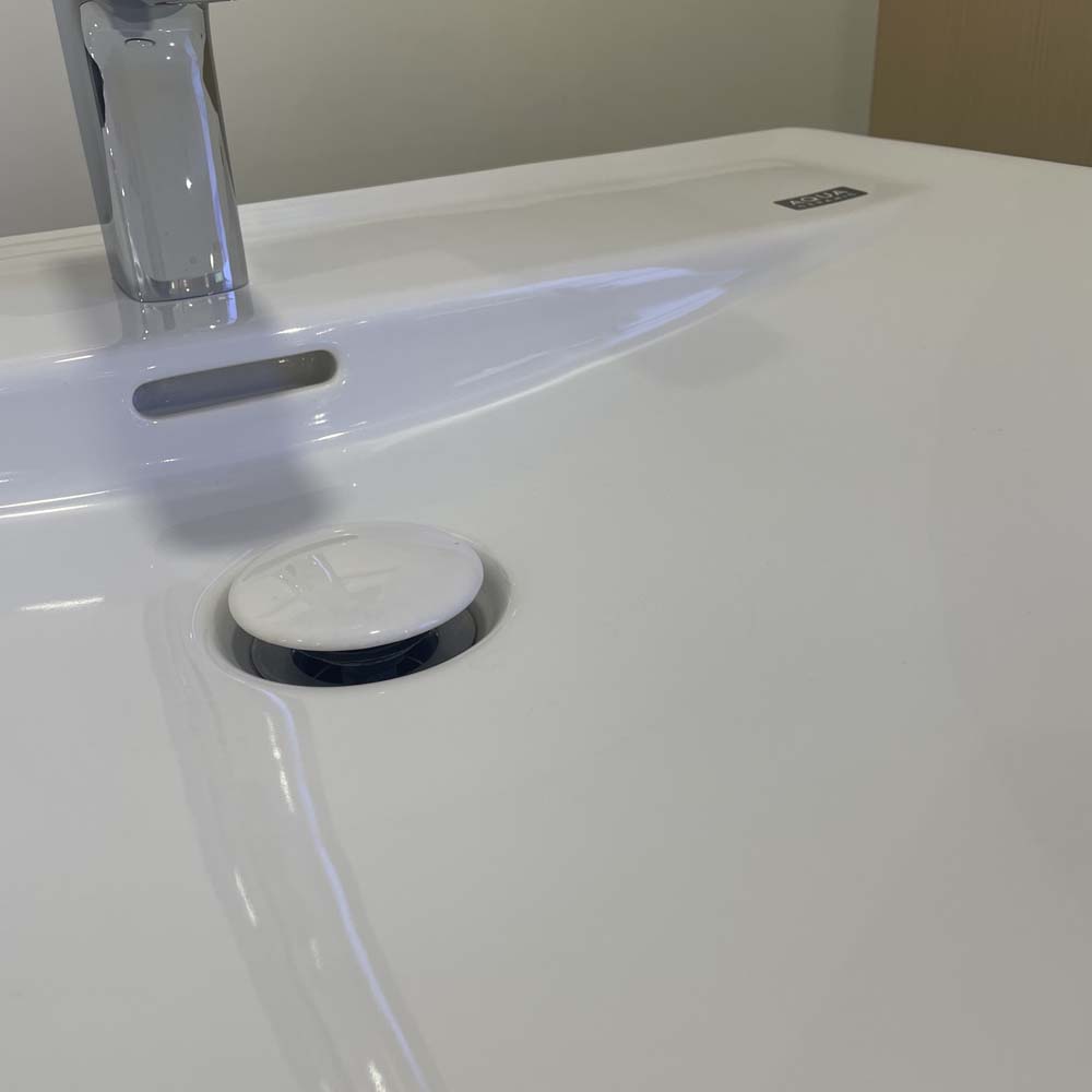 Chậu rửa lavabo đặt bàn INAX AL-S630V (ALS630V) (AL-S630VFC) men Aqua Ceramic - 9