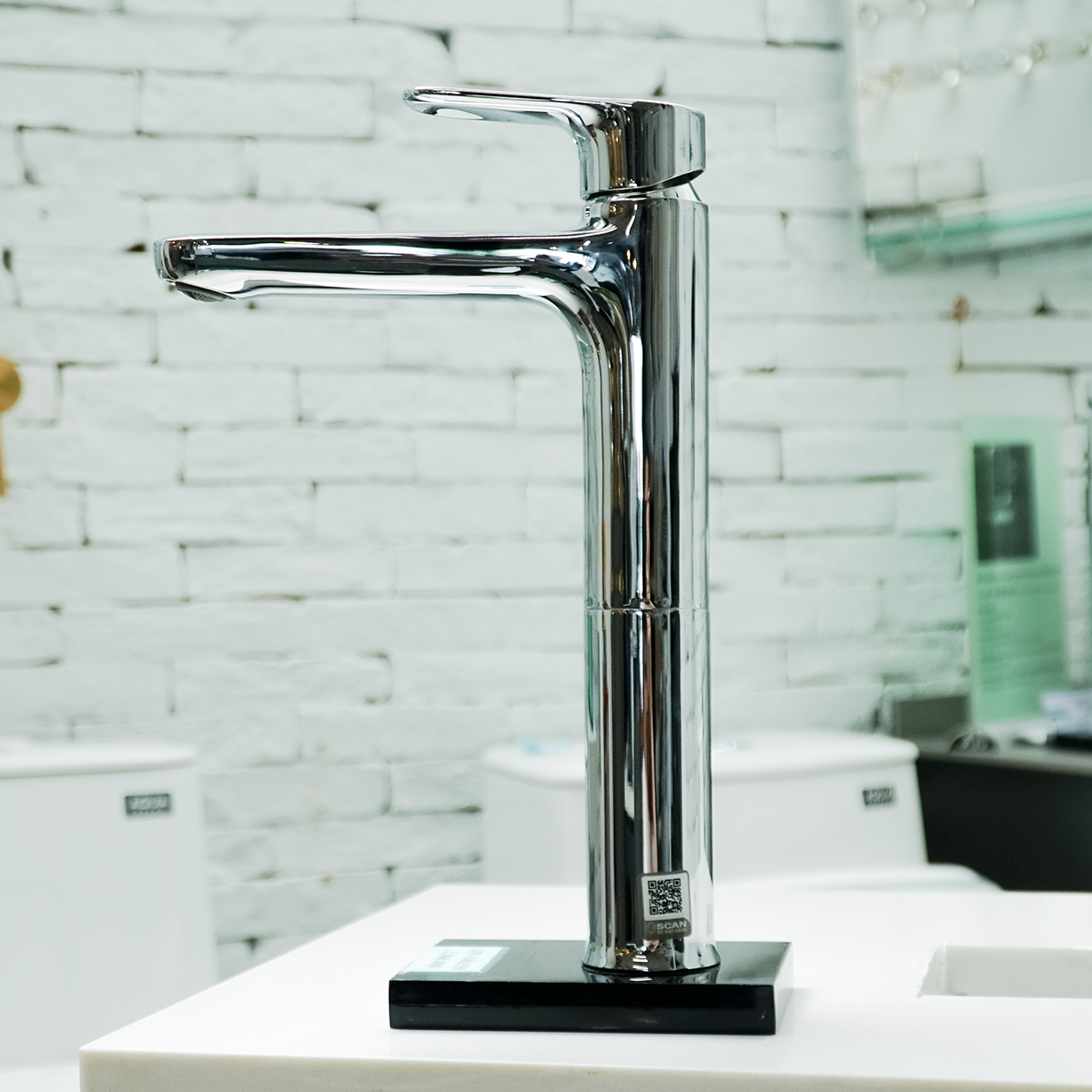 Vòi chậu lavabo nóng lạnh INAX LFV-1402SH (LFV1402SH) - 12