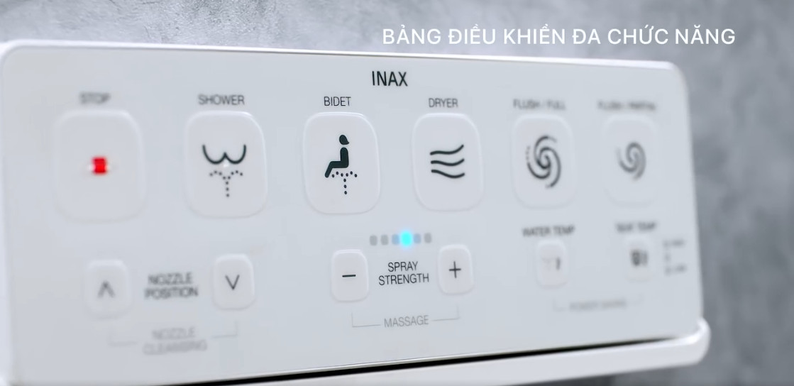 Bồn cầu điện tử Saras Auto Open INAX AC-819VN (AC819VN) - 12