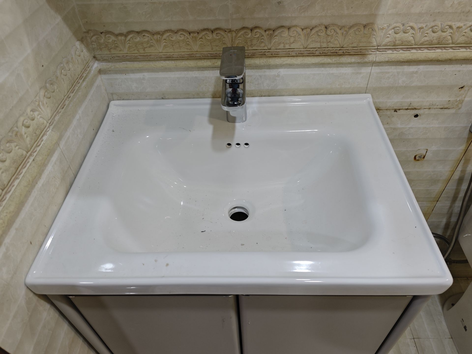 Vòi chậu lavabo nóng lạnh INAX LFV-632S-2 (LFV632S2) - 8