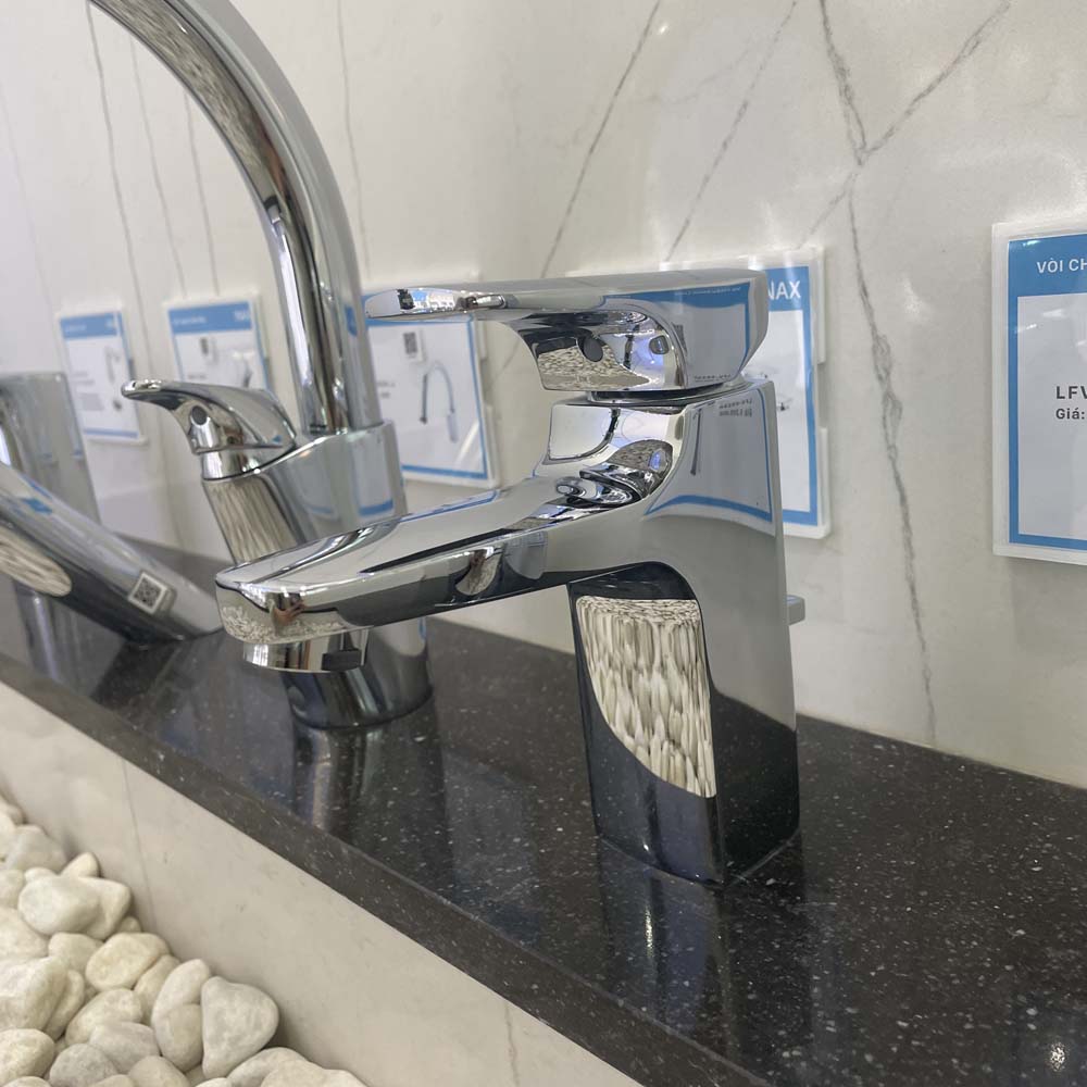 Vòi chậu lavabo nóng lạnh INAX LFV-5002S (LFV5002S) - 11
