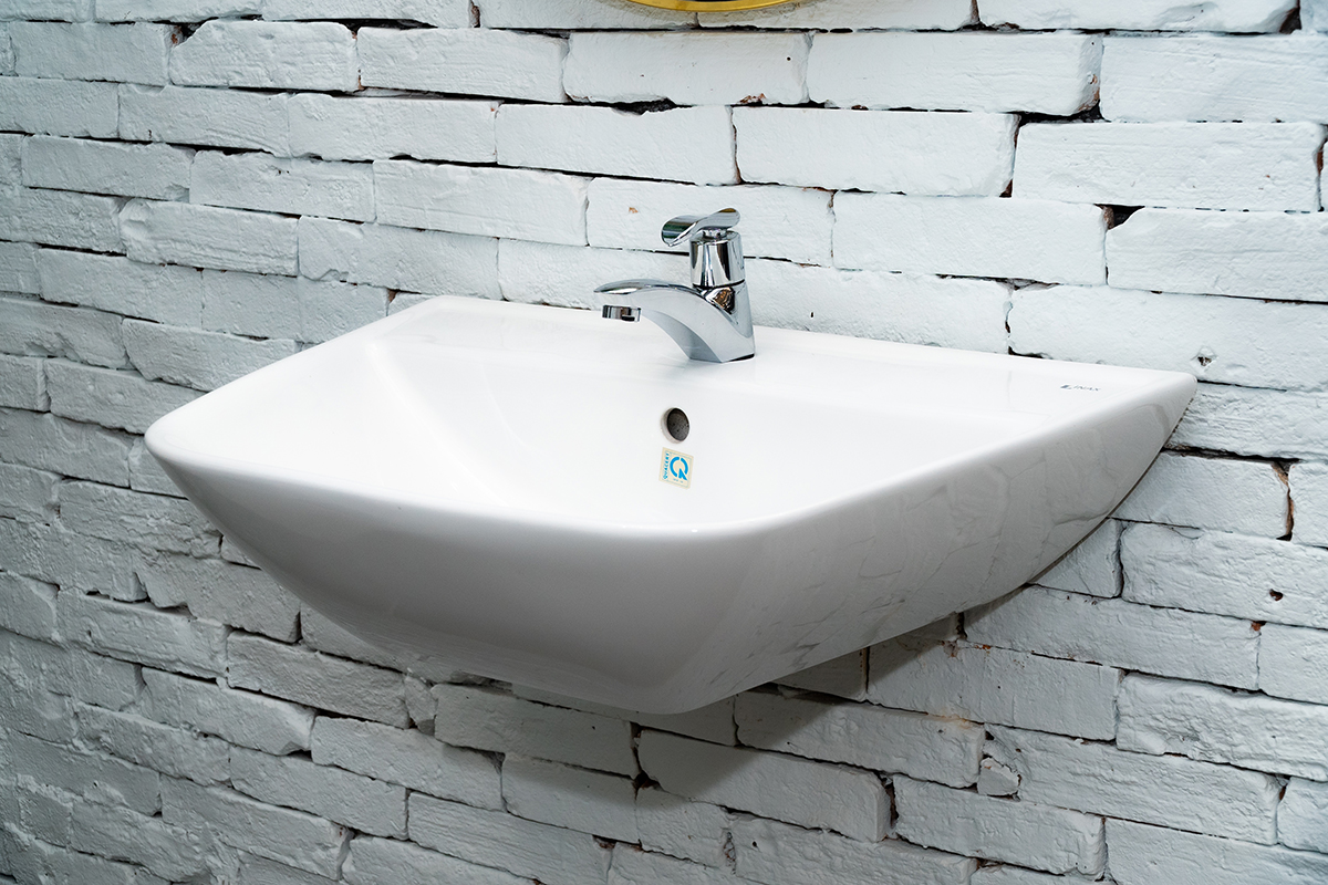 Chậu rửa lavabo treo tường INAX L-297V (L297V) (L-297VFC) - 13