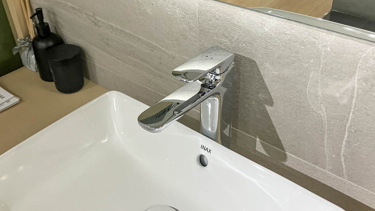Vòi chậu lavabo nóng lạnh INAX LFV-632SH-2 (LFV632SH2) - 5
